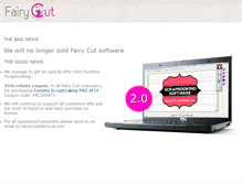 Tablet Screenshot of fairycut.com